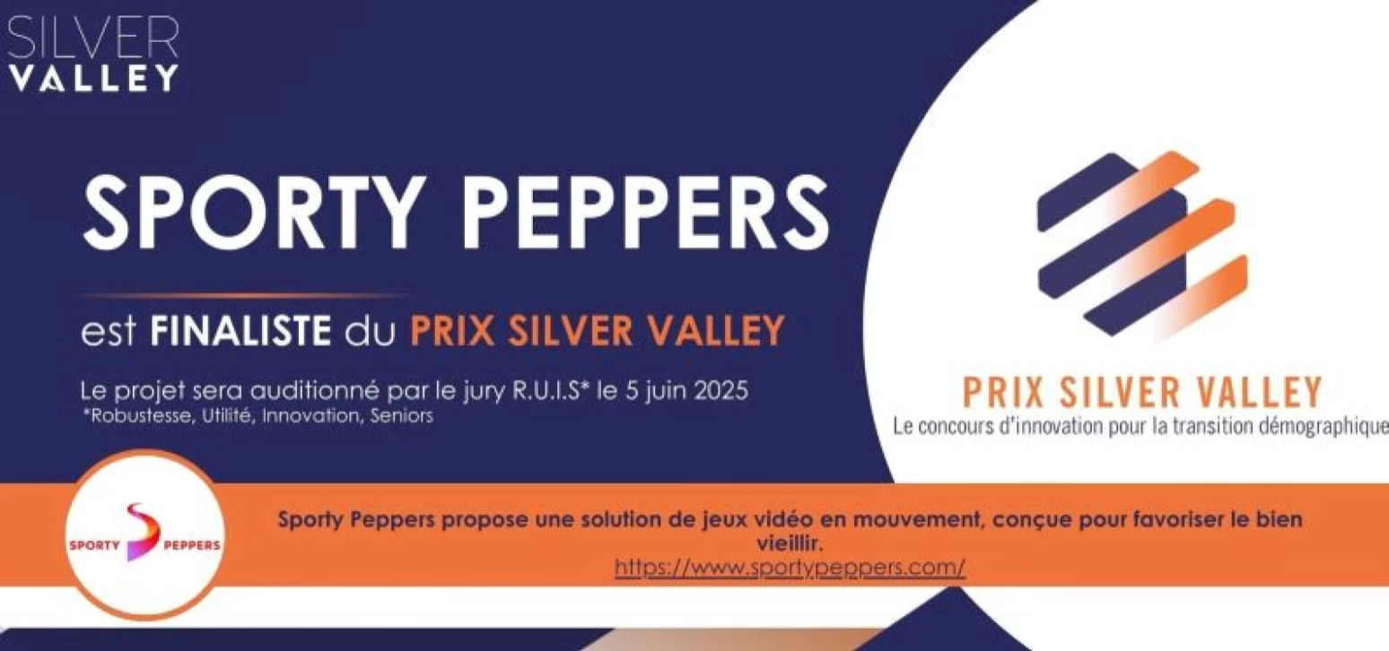 Sporty Peppers among the 12 finalists for the Silver Valley 2025 Award